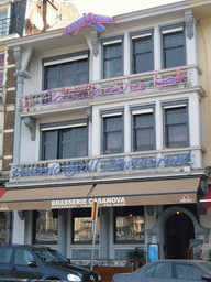 Front of the Brasserie Casanova at the Avenue Winston Churchill