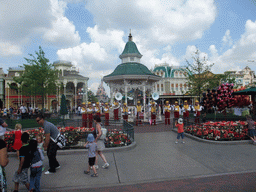 Musicians at the Town Square of Disneyland Park