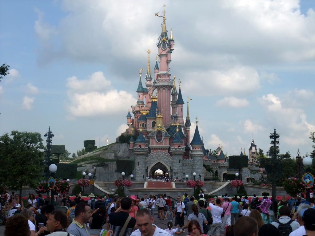 Sleeping Beauty`s Castle, at Fantasyland of Disneyland Park