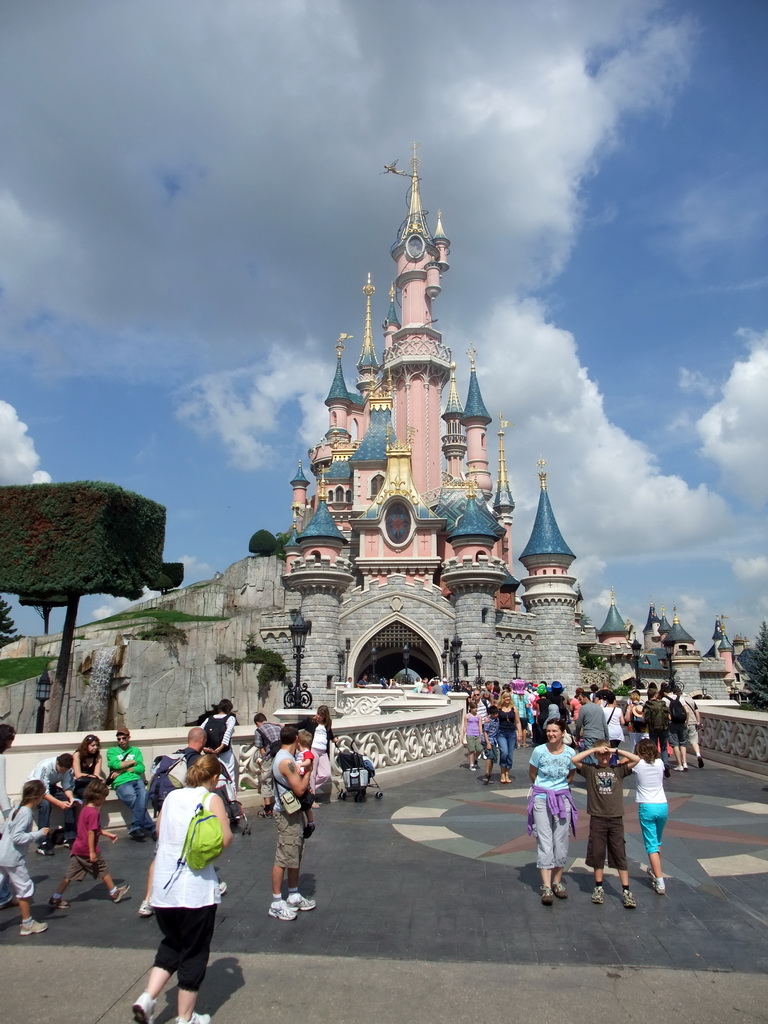 Sleeping Beauty`s Castle, at Fantasyland of Disneyland Park