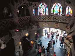 Interior of the Sleeping Beauty`s Castle, at Fantasyland of Disneyland Park