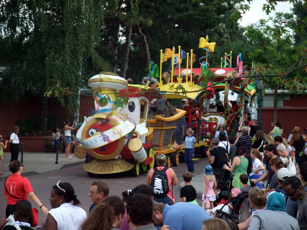 Disney All Stars Express, at the Town Square of Disneyland Park