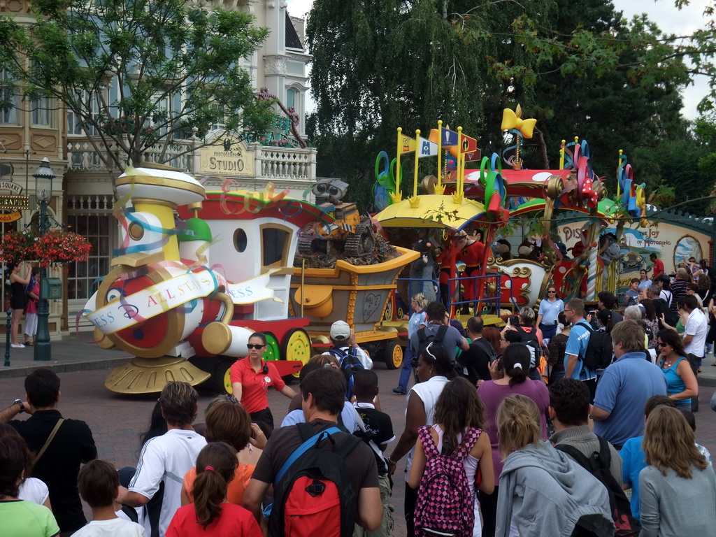 Disney All Stars Express, at the Town Square of Disneyland Park