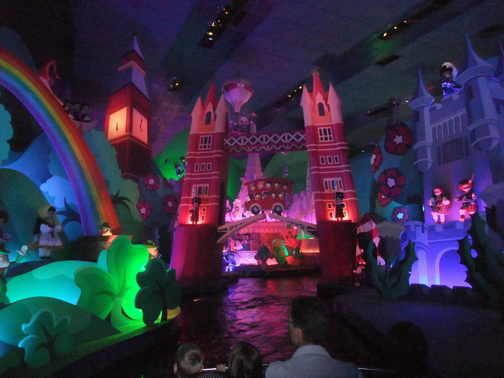 United Kingdom in `It`s a Small World`, at Fantasyland of Disneyland Park