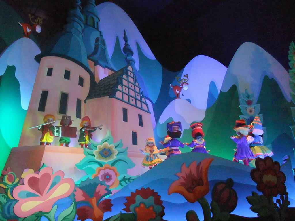 Scandinavia in `It`s a Small World`, at Fantasyland of Disneyland Park