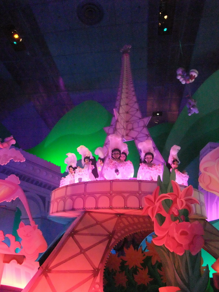 France in `It`s a Small World`, at Fantasyland of Disneyland Park