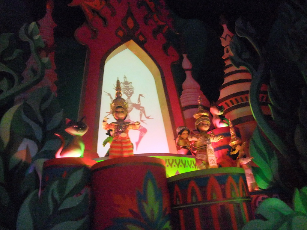 Thailand in `It`s a Small World`, at Fantasyland of Disneyland Park