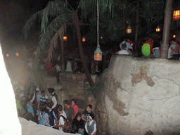 Queue for Pirates of the Caribbean, at Adventureland of Disneyland Park