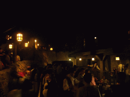 Queue for Pirates of the Caribbean, at Adventureland of Disneyland Park