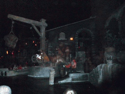 Pirates in Pirates of the Caribbean, at Adventureland of Disneyland Park