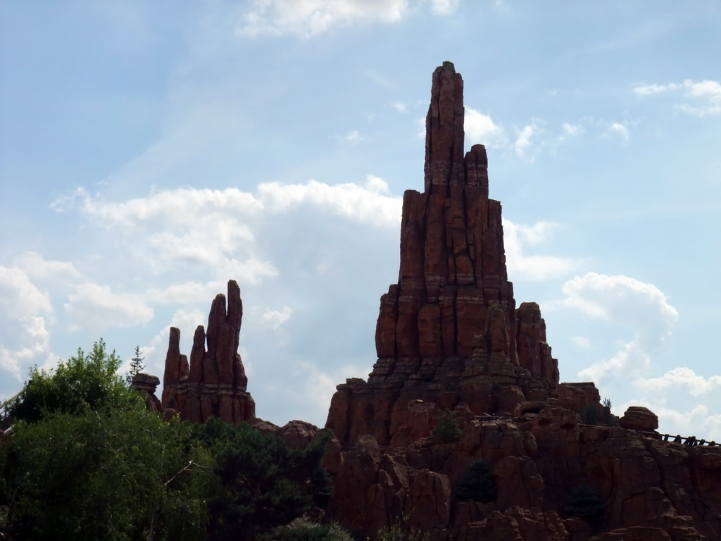 Big Thunder Mountain, at Frontierland of Disneyland Park