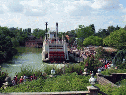 Mark Twain Riverboat, at Frontierland of Disneyland Park