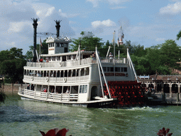 Mark Twain Riverboat, at Frontierland of Disneyland Park