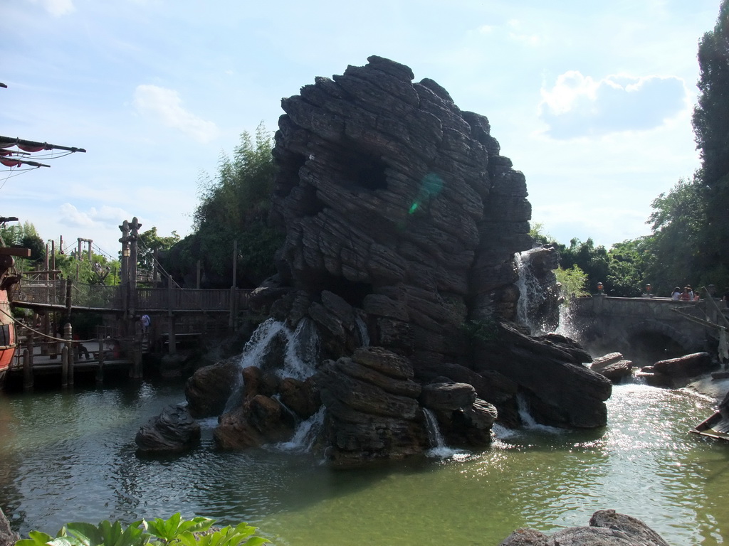 Skull Rock, at Adventureland of Disneyland Park