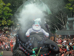 Ursula in Disney`s Once Upon a Dream Parade, at Disneyland Park