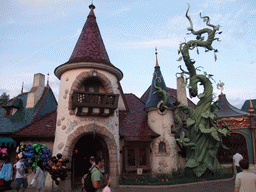 Miaomiao at Sir Mickey`s Boutique with a Beanstalk, at Fantasyland of Disneyland Park