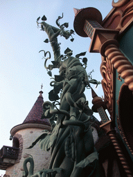 The Beanstalk of Sir Mickey`s Boutique, at Fantasyland of Disneyland Park