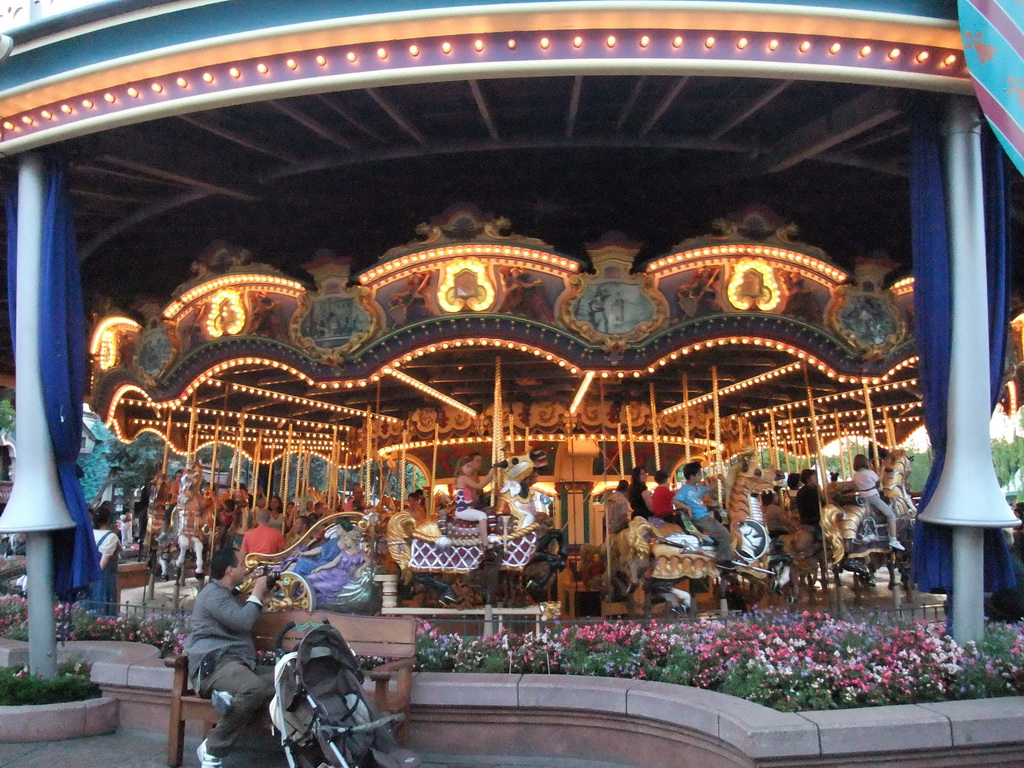 Lancelot`s Carousel, at Fantasyland of Disneyland Park