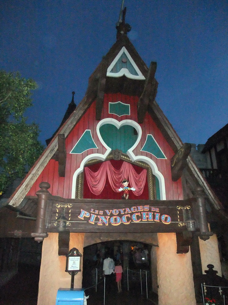 Pinocchio`s Daring Journey, at Fantasyland of Disneyland Park