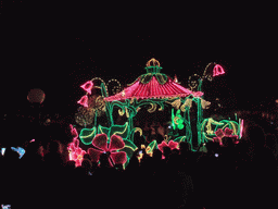 Disney`s Fantillusion parade, at Disneyland Park