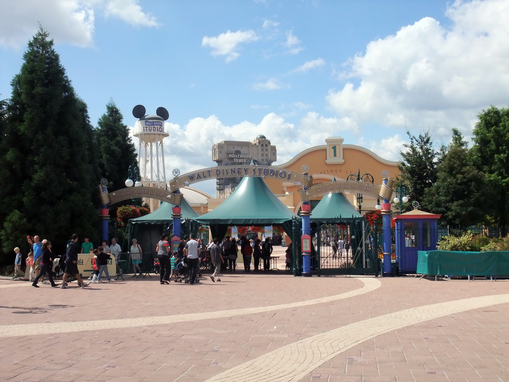 Entrance to Walt Disney Studios Park