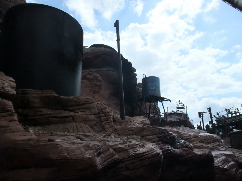Catastrophe Canyon, at the Studio Tram Tour: Behind the Magic, at the Production Courtyard of Walt Disney Studios Park