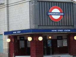 Hayne Street subway station of London, from the movie `Reign of Fire`, at the Studio Tram Tour: Behind the Magic, at the Production Courtyard of Walt Disney Studios Park