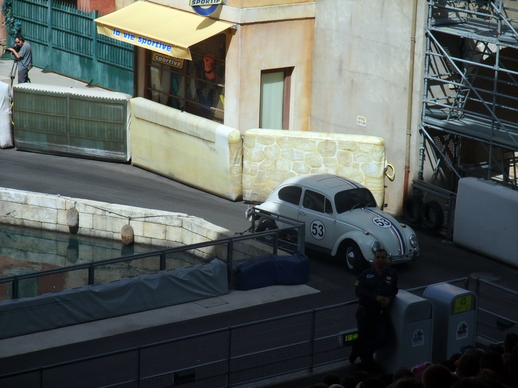 Herbie at `Moteurs... Action! Stunt Show Spectacular`, at the Backlot of Walt Disney Studios Park