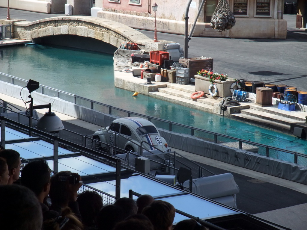 Herbie at `Moteurs... Action! Stunt Show Spectacular`, at the Backlot of Walt Disney Studios Park