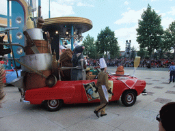 Remy and Emile in Disney`s Stars `n` Cars parade, at the Production Courtyard of Walt Disney Studios Park