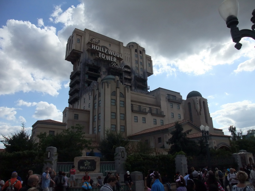 The Twilight Zone Tower of Terror, at the Production Courtyard of Walt Disney Studios Park