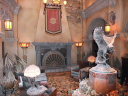 Lobby in the Twilight Zone Tower of Terror, at the Production Courtyard of Walt Disney Studios Park