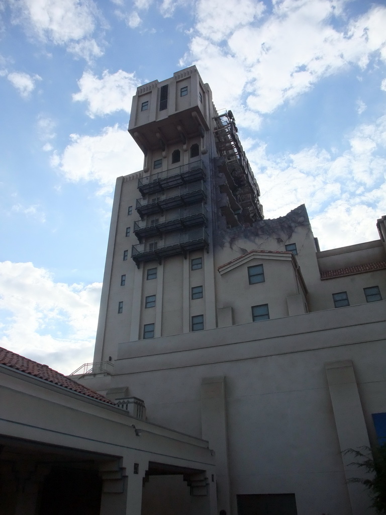 The Twilight Zone Tower of Terror, at the Production Courtyard of Walt Disney Studios Park