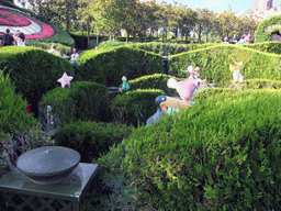 Alice`s Curious Labyrinth, at Fantasyland of Disneyland Park