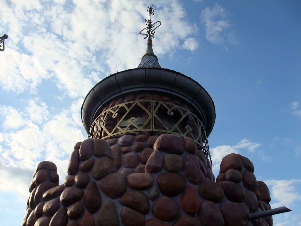 Tower in Alice`s Curious Labyrinth, at Fantasyland of Disneyland Park