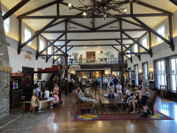 Interior of the lobby of Disney`s Hotel Cheyenne