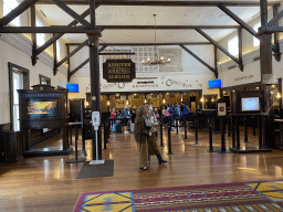 Interior of the lobby of Disney`s Hotel Cheyenne