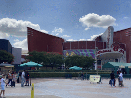 Front of the Gaumont Disney Village cinema, viewed from the Esplanade François Truffaut street