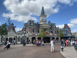 Front of the City Hall at Town Square at Disneyland Park