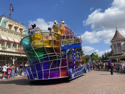 Mickey, Minnie, Donald, Daisy, Pluto and Judy at the Disney Stars on Parade at Town Square at Disneyland Park