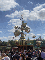 The Orbitron attraction at Discoveryland at Disneyland Park