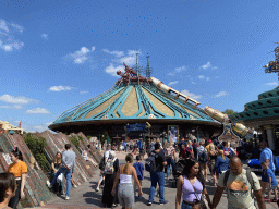 Front of the Star Wars Hyperspace Mountain attraction at Discoveryland at Disneyland Park