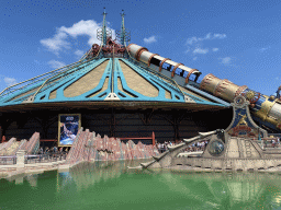 The Star Wars Hyperspace Mountain attraction at Discoveryland at Disneyland Park