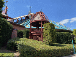 Tower next to the Star Wars Hyperspace Mountain attraction at Discoveryland at Disneyland Park