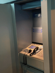 Control panel at the end of the queue of the Star Tours - The Adventures Continue attraction at Discoveryland at Disneyland Park