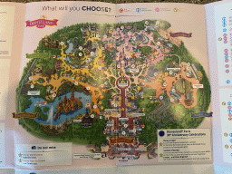 Map of Disneyland Park
