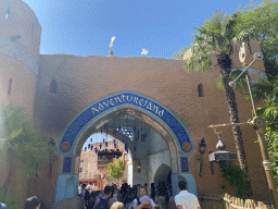 Entrance gate to Adventureland at Disneyland Park