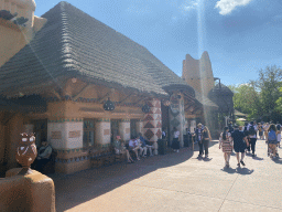 Front of the Restaurant Hakuna Matata attraction at Adventureland at Disneyland Park