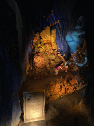 Treasure at the Le Passage Enchanté d`Aladdin attraction at Adventureland at Disneyland Park