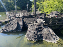 Shipwreck at the Adventure Isle at Adventureland at Disneyland Park